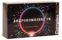 Андрокомплекс СВ, капс. 650 мг №60 БАД для мужчин