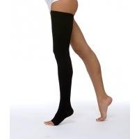 Чулок компрессионный кругловязаный до бедра 2 класс компрессии с открытым мыском р. 6